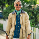 Lake Shore Bandana, Tailgate | Ivy