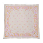 Sevy Sea Ranch Bandana in Sunset, laid flat to show the full print